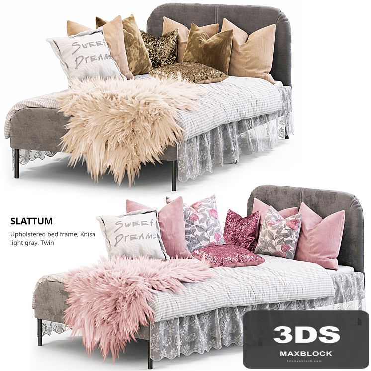 Bed SLATTUM ikea / bed SLATTUM Ikea