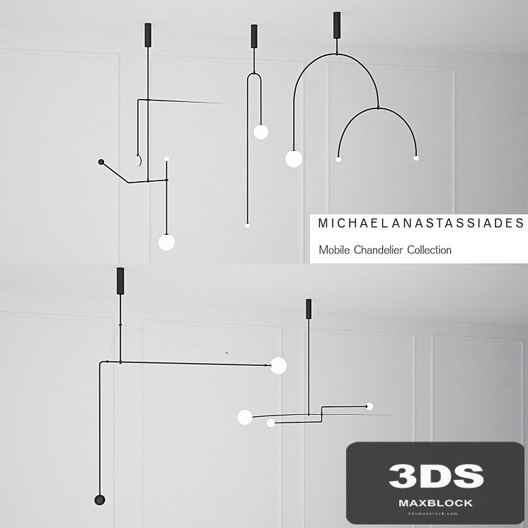 Collection of fixtures Mobile Chandelier Cillection