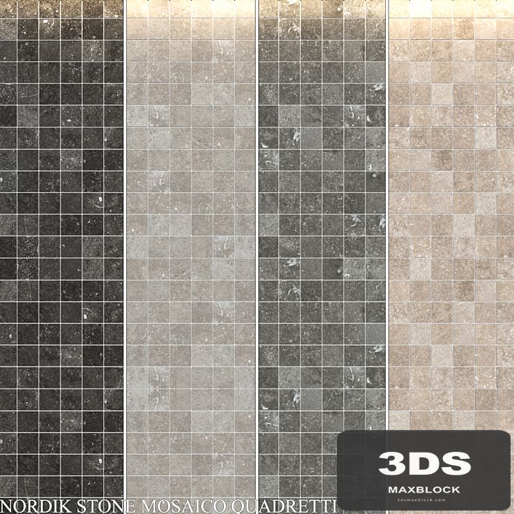 Flaviker Nordik Stone Mosaico Quadretti