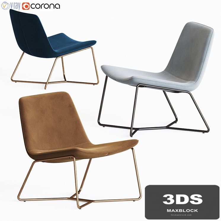Westelm Slope Lounge Chair