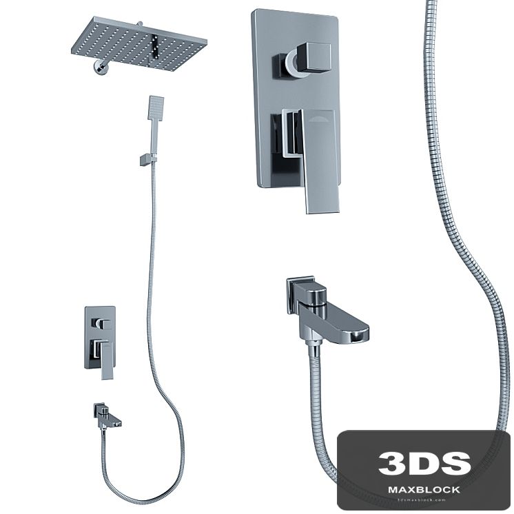 Shower system for concealed installation TIMO Selene SX-3069/00 SM (1013)