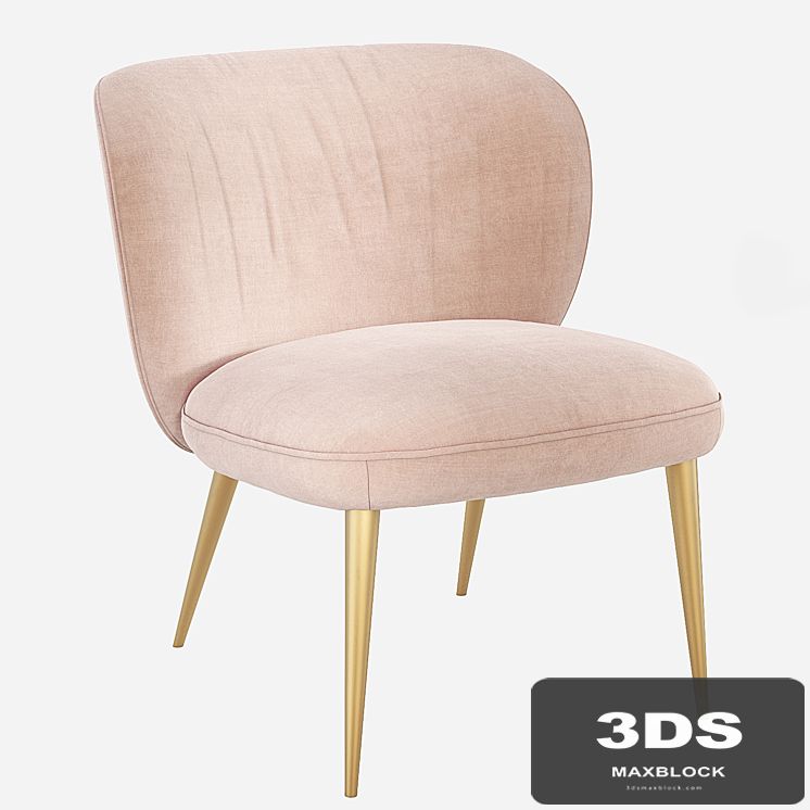 West Elm Ginger Slipper Chair