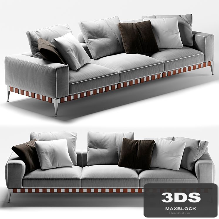Flexform Gregory 3 seater sofa
