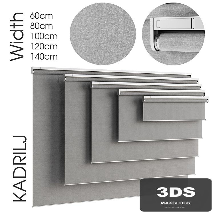 KADRILJ .Roller blind