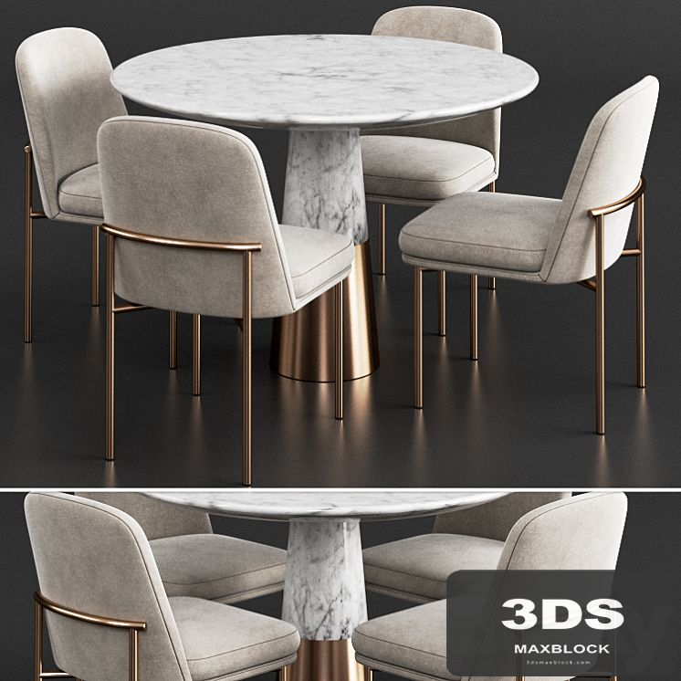 West Elm & CB2 Dinning Set 2