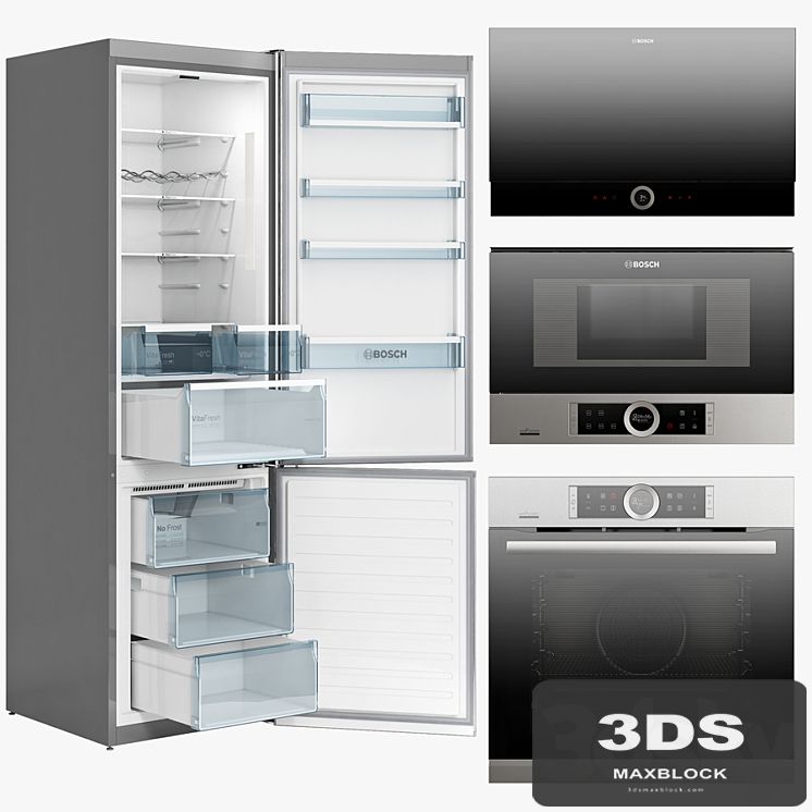 BOSCH series 8 equipment set