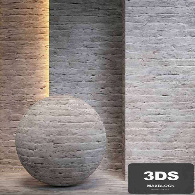 White brick