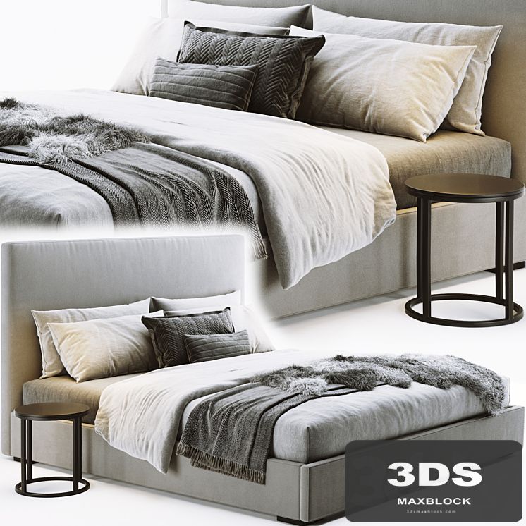 RH Modena Bed