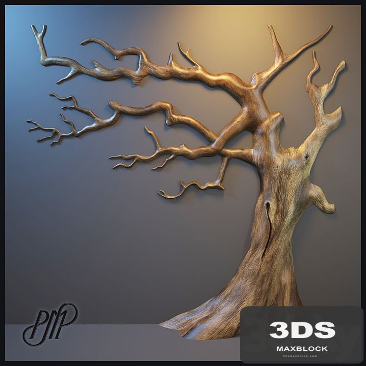 Wood. Wall Sculpture.