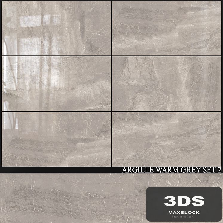 Decovita Argille Warm Grey 600x1200 Set 2