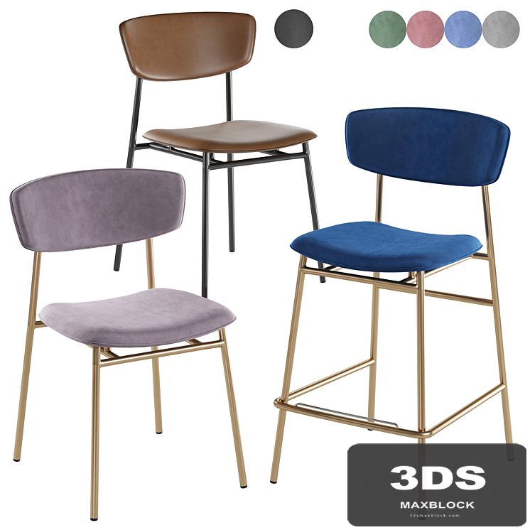 Calligaris Fifties chair barstool