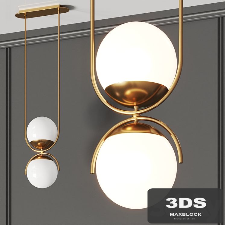 Crate and Barrel Rondure Globe Pendant Light