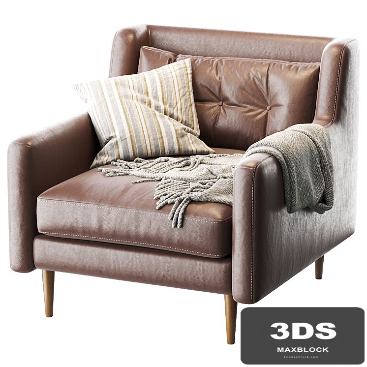 Crosby Mid-Century Armchair