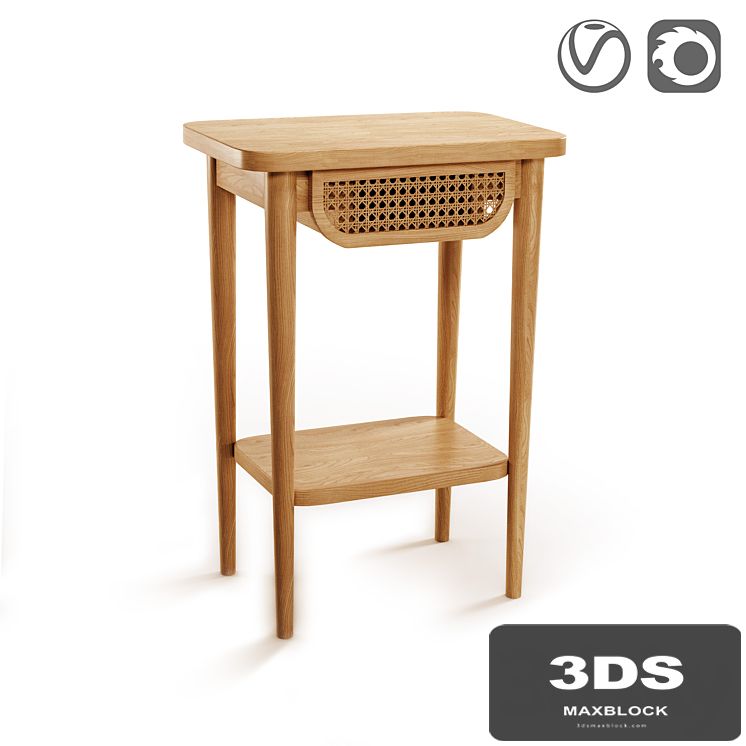 Bedside table Buisseau
