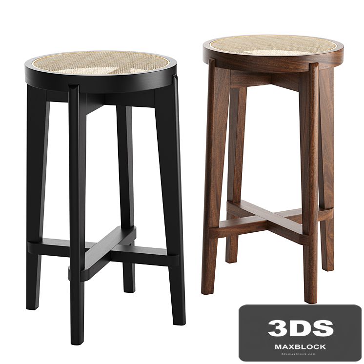 Dareau Bar & Counter Stool by Eichholtz