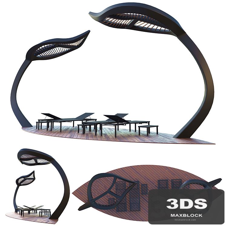 Pool furniture set