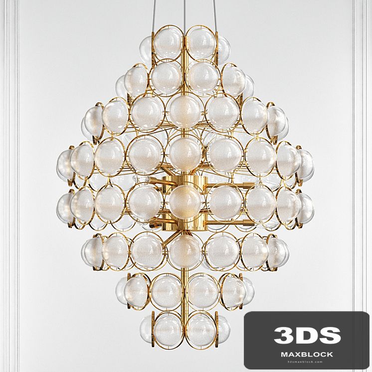 Unique Statement Tiered Chandelier