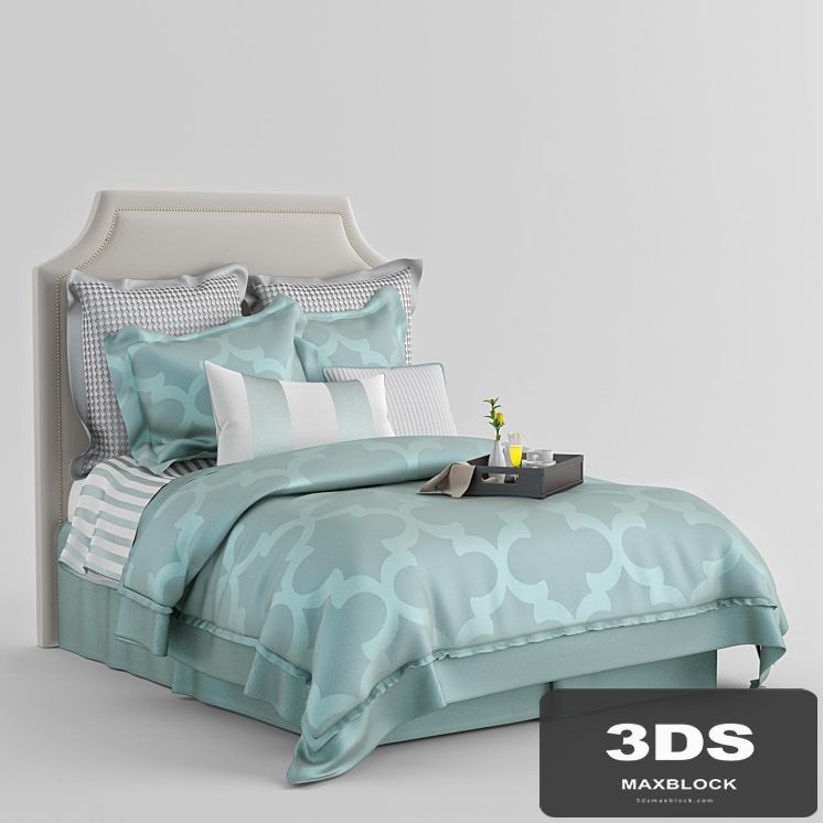 Bed and tray / Bed with tray