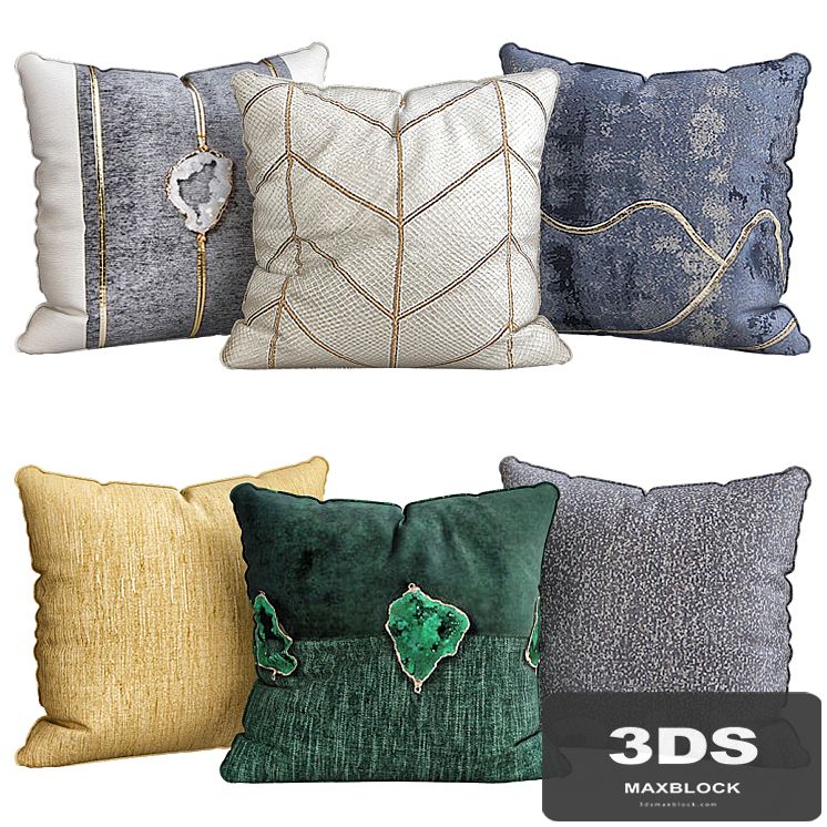 Pillows for sofa 6 pieces No. 146