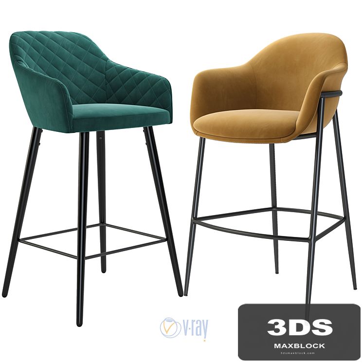 Concepto bar stool Antibes. Marelli Chia Bar Stool