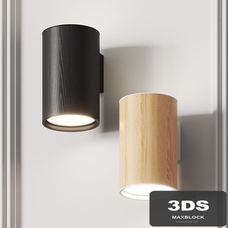 Zero Wood Wall Lamp