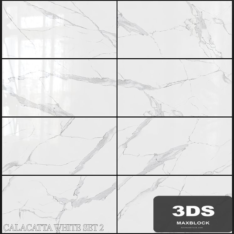 Decovita Calacatta White 600x1200 Set 2