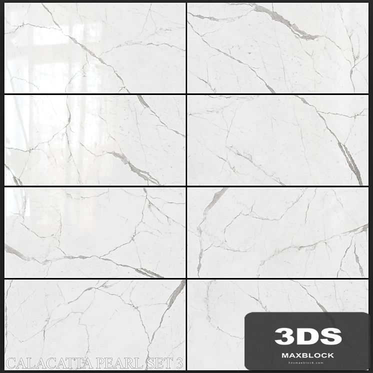 Decovita Calacatta Pearl 600x1200 Set 3