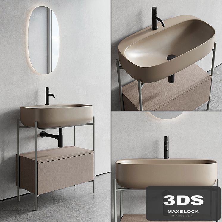 Scarabeo Ceramiche Diva Floor-standing Vanity Unit Set 3