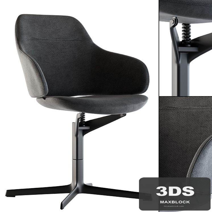 Office Chair Modern Fabric