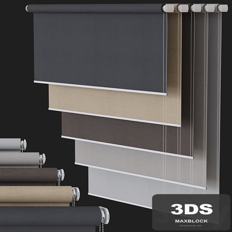 Roller blinds set №2