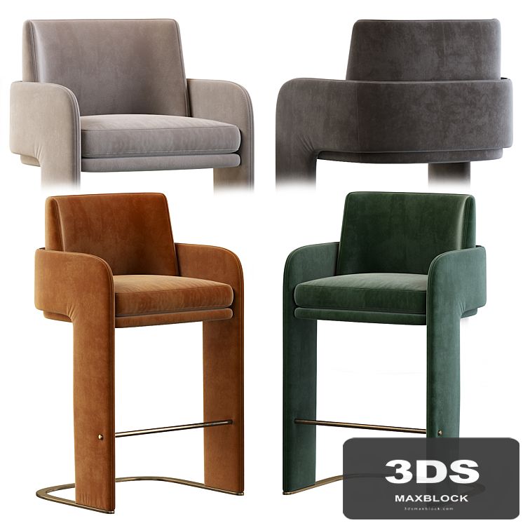 ODISSEIA Barstool By DOOQ
