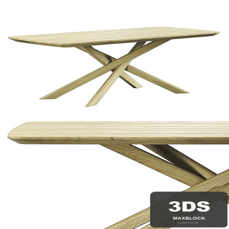 Ethnicraft Mikado Coffee Table - Rectangular