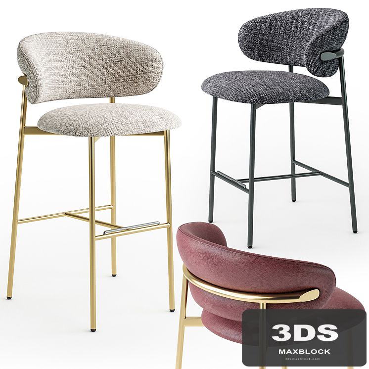 Calligaris oleandro stool
