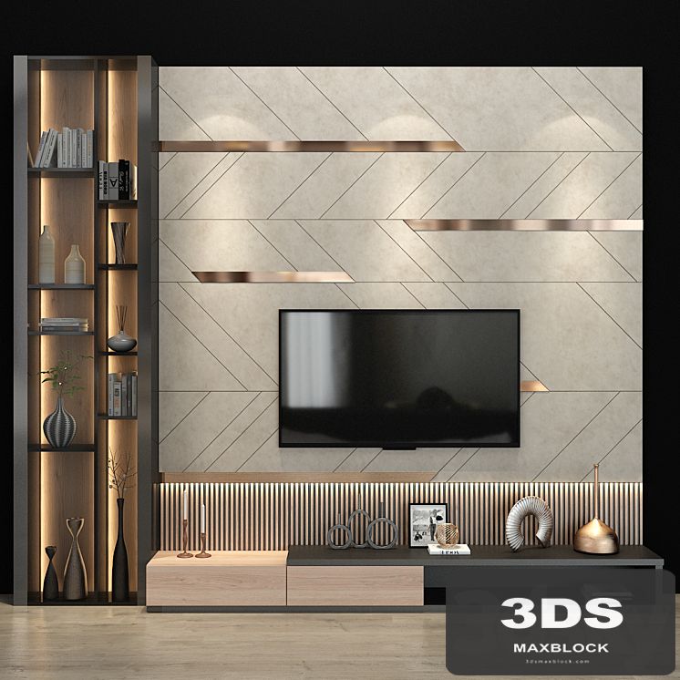 TV shelf 0193