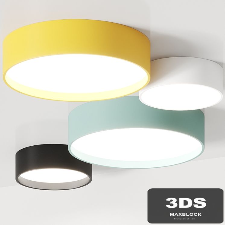 Louis Poulsen LP Circle Ceiling Lamps