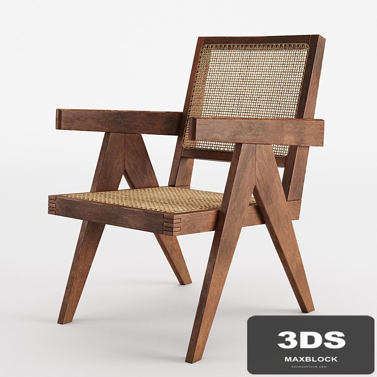 Pierre Jeanneret Easy Chair Armchair