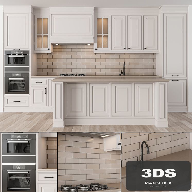 Kitchen NeoClassic - Cream Set 19
