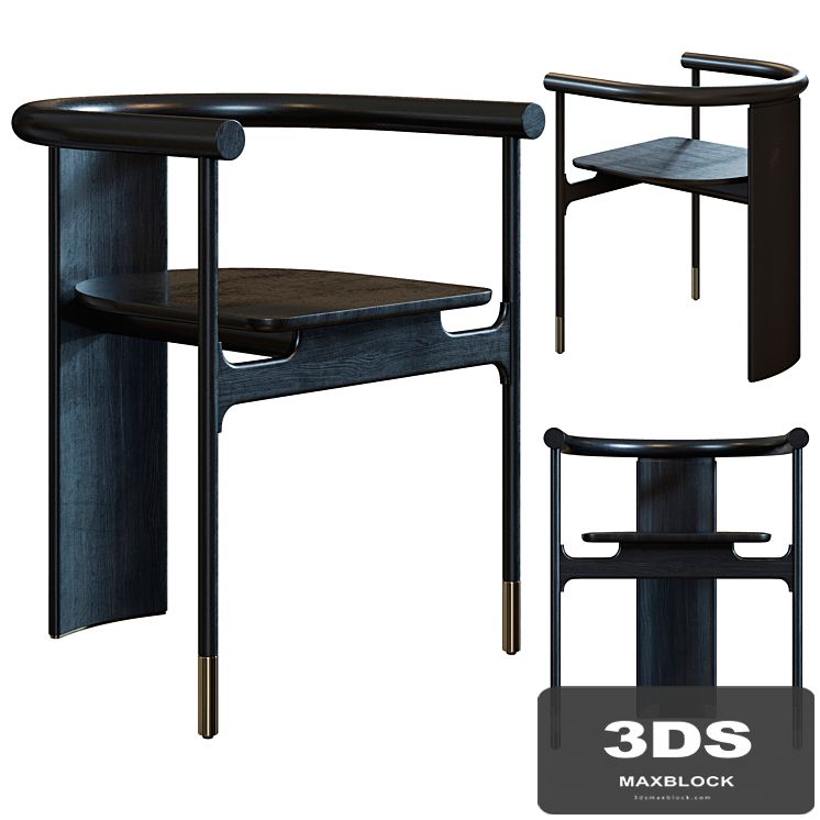 Contemporary Chair Black