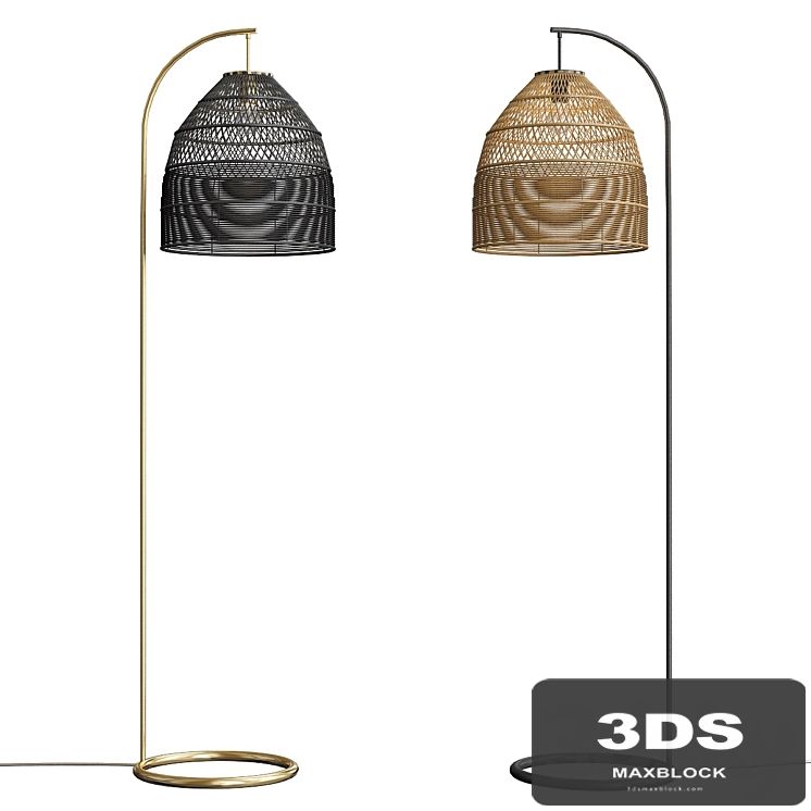Java Arc Overreach Floor Lamp