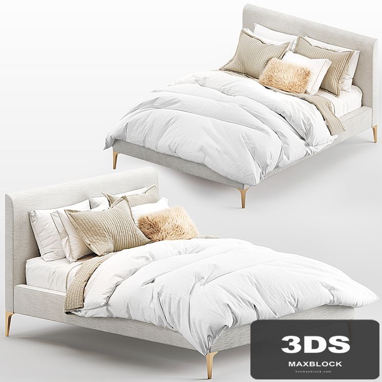 West Elm Andes bed