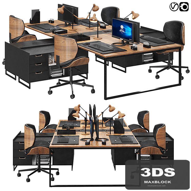 office furniture set 02