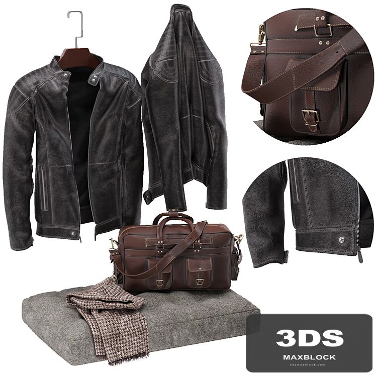 Set of men's clothing