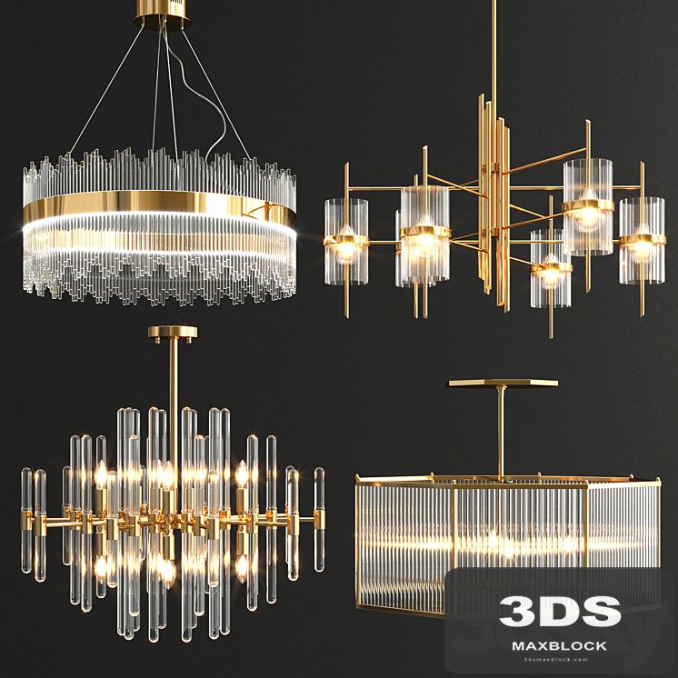 Collection of modern chandeliers
