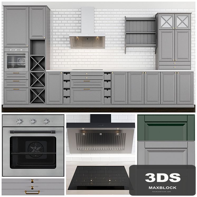 Bodbyn Kitchen (134 modules).