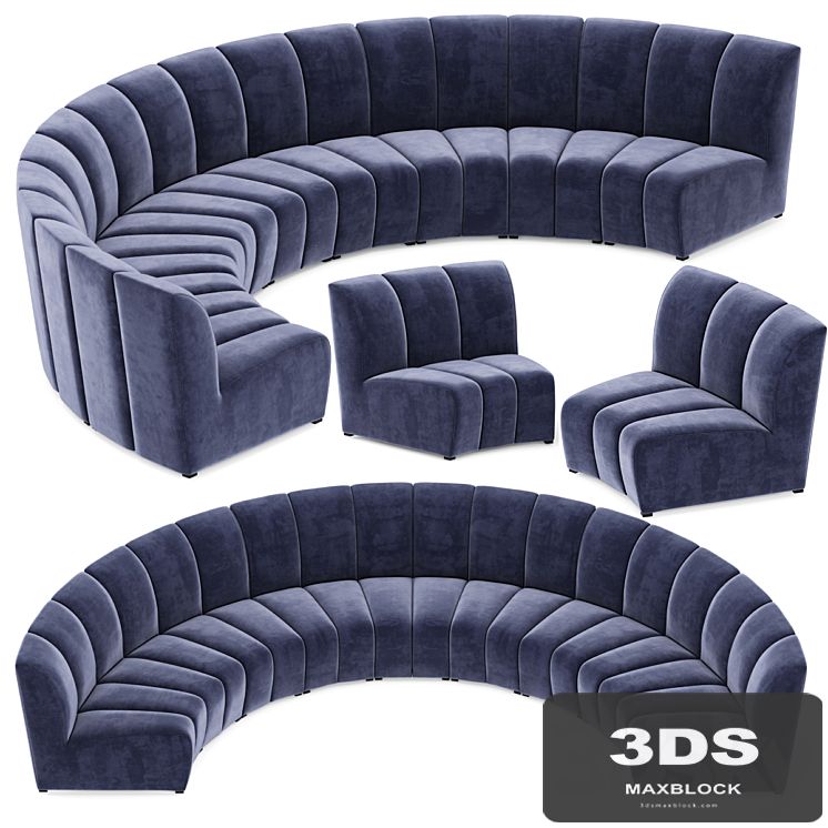 Modular sofa lando eichholtz
