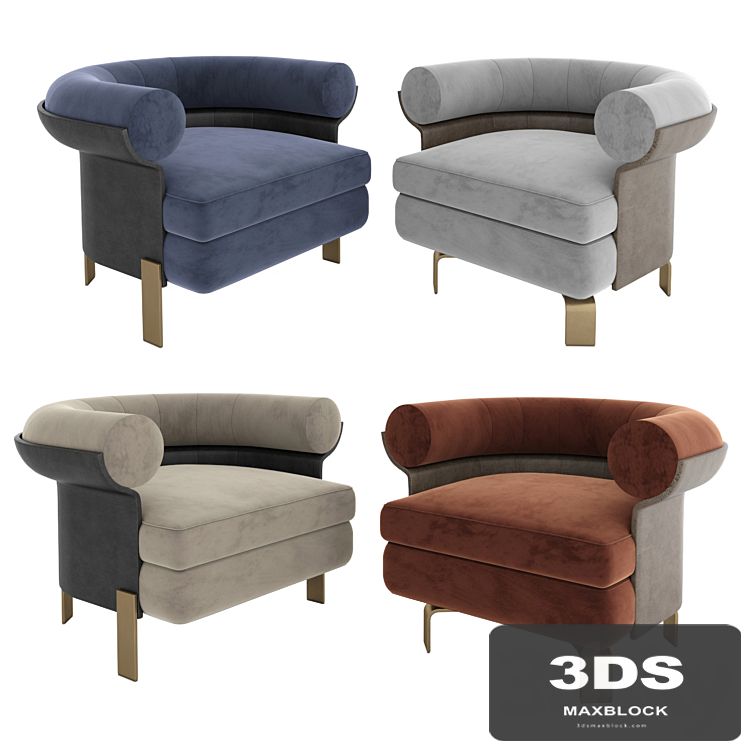 Minotti mattia armchairs