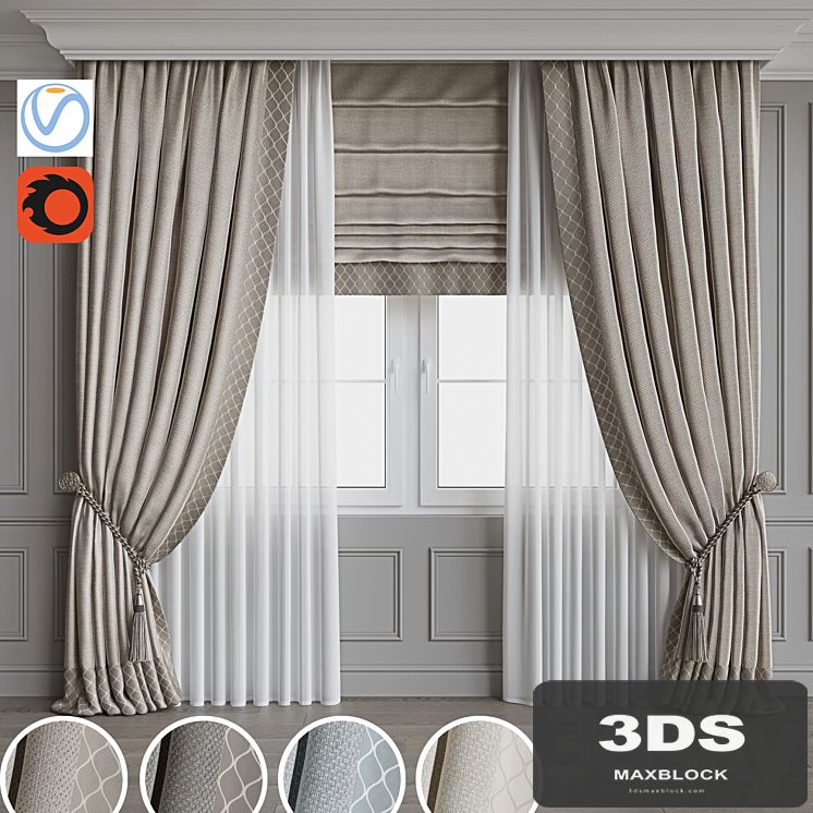 Set of curtains 64