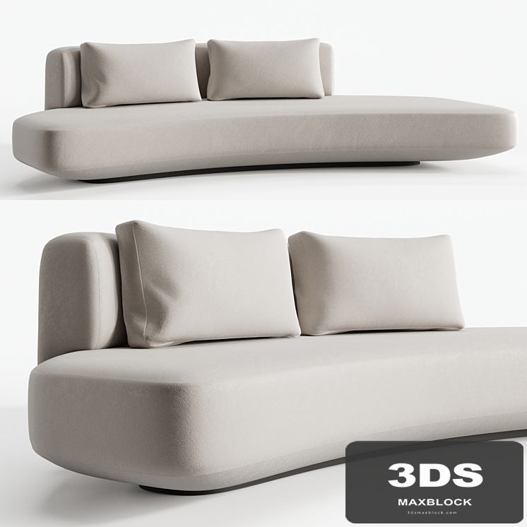 Audrey sofa 270 by Gallotti Radice