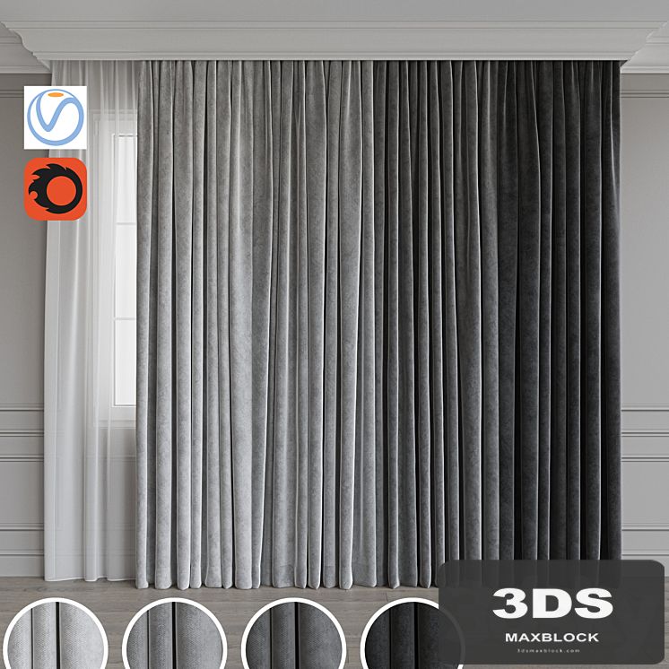 Set of curtains 65