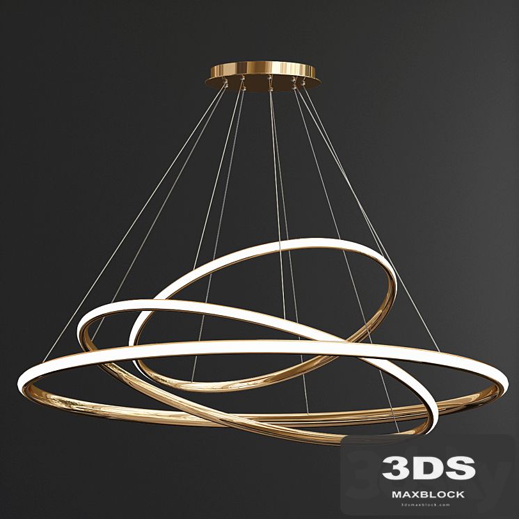 ARO Cluster Ring Chandelier